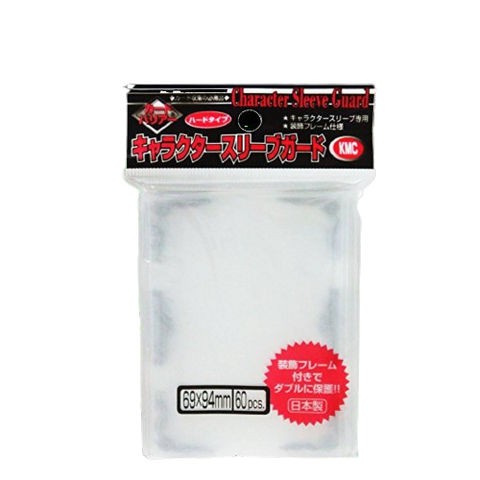 Character Sleeve 69mmX94mm 60PC Silver Character Sleeve 69mmX94mm 60PC Silver