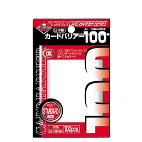 KMC Card Barrier Transparent 100 Pieces KMC Card Barrier Transparent 100 Pieces
