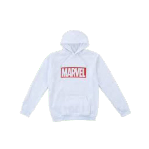 SEGA Plaza Marvel Mens Hoodies - White SEGA Plaza Marvel Mens Hoodies - White