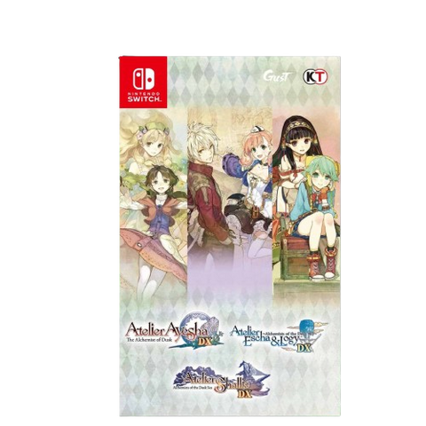 Nintendo Switch Atelier Dusk Trilogy Deluxe Pack (Asia) Nintendo Switch Atelier Dusk Trilogy Deluxe Pack (Asia)