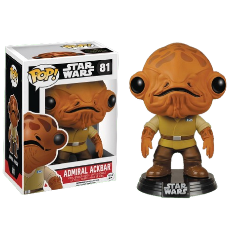 Funko POP! (81) Star Wars Admiral Ackbar Funko POP! (81) Star Wars Admiral Ackbar
