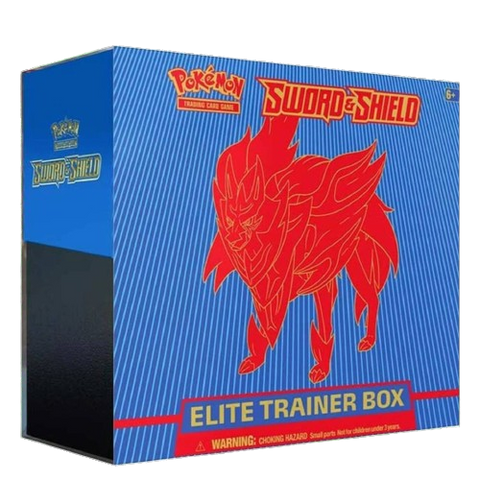 Pokemon SS1 Sword & Shield Blue Elite Trainer Box Pokemon SS1 Sword & Shield Blue Elite Trainer Box