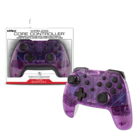 Nintendo Switch Nyko Wireless Core Controller - Purple/White Nintendo Switch Nyko Wireless Core Controller - Purple/White