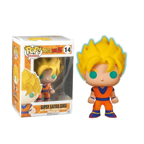 Funko POP! (14) Dragon Ball Z Super Saiyan Goku Glow In Dark Funko POP! (14) Dragon Ball Z Super Saiyan Goku Glow In Dark