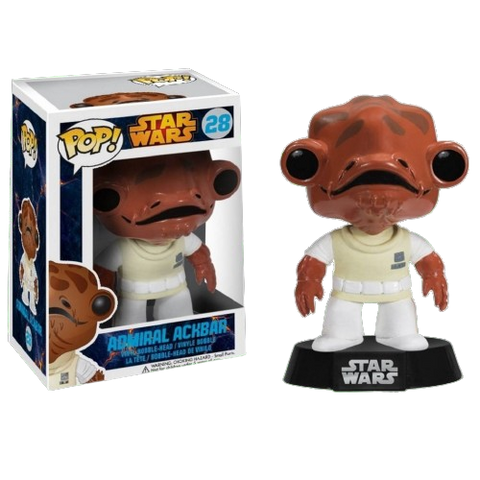 Funko POP! (28) Star Wars Admiral Ackbar Funko POP! (28) Star Wars Admiral Ackbar