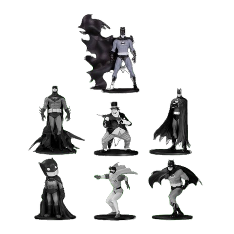 Batman Black / White Mini 7-Piece Box Set 4 Batman Black / White Mini 7-Piece Box Set 4