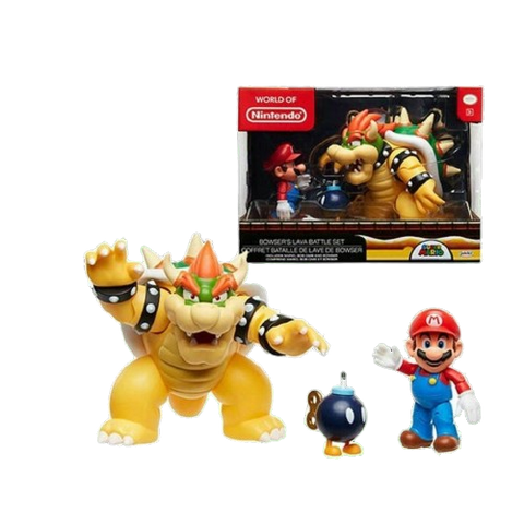 Nintendo Mario vs. Bowser Wave 1 Diorama Set Nintendo Mario vs. Bowser Wave 1 Diorama Set
