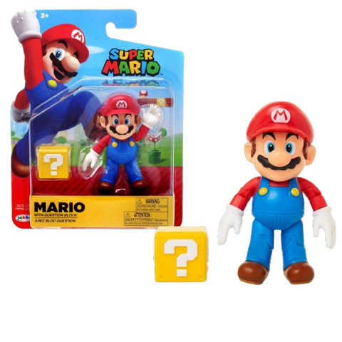 World of Nintendo 4" Fig W16 Super Mario World of Nintendo 4" Fig W16 Super Mario