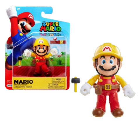 World of Nintendo 4" Fig W16 Mario Maker World of Nintendo 4" Fig W16 Mario Maker