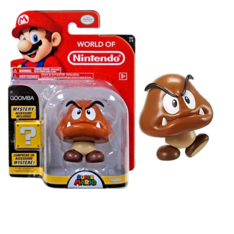 World of Nintendo 4" Fig W17 Goomba World of Nintendo 4" Fig W17 Goomba