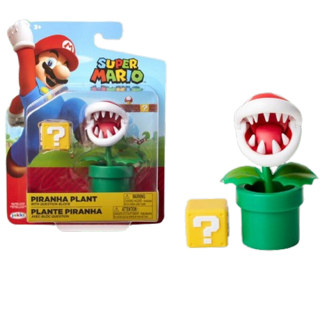 World of Nintendo 4" Fig W17 Piranha Plant World of Nintendo 4" Fig W17 Piranha Plant