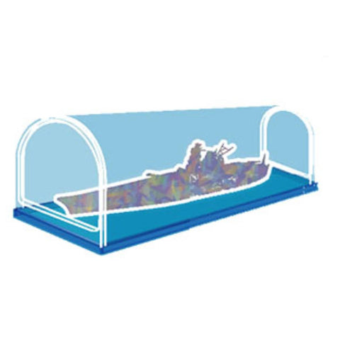 Model Cover Dome Super Long Clear Blue Model Cover Dome Super Long Clear Blue