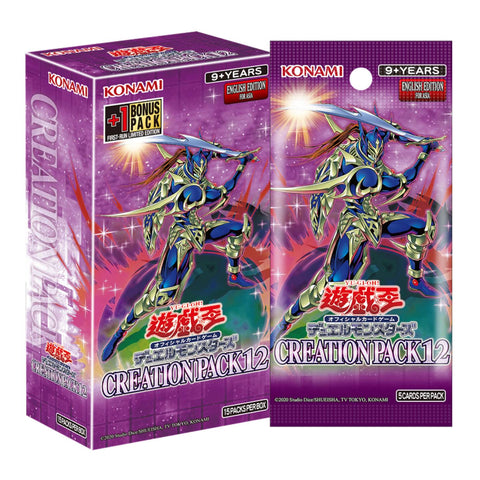 Yu Gi Oh Creation Pack 12 Booster (ENG) Yu Gi Oh Creation Pack 12 Booster (ENG)