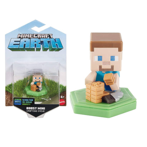 Minecraft Earth Boost Mini-Figure - Crafting Steve Minecraft Earth Boost Mini-Figure - Crafting Steve