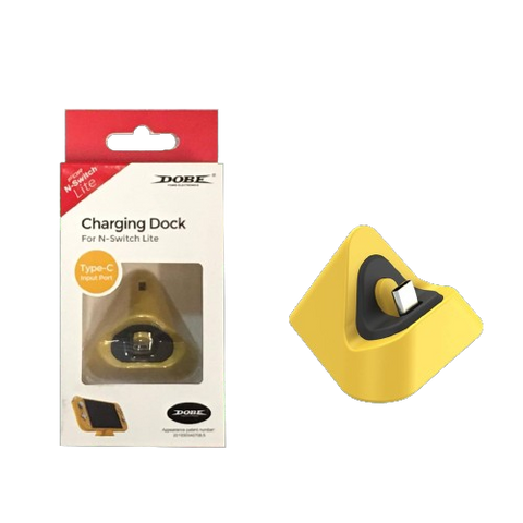 Dobe Nintendo Switch Lite Charging Dock TNS-19062 Yellow Dobe Nintendo Switch Lite Charging Dock TNS-19062 Yellow
