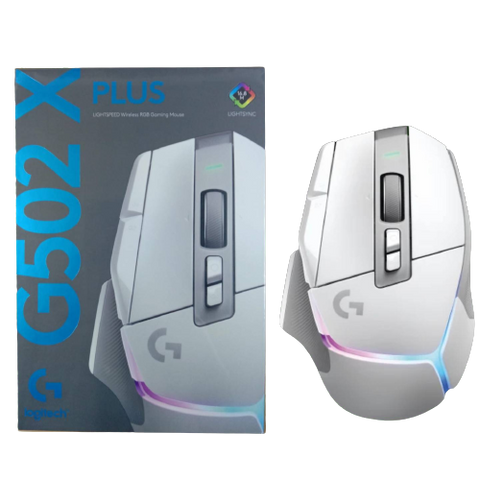 Logitech G502 X Plus Lightspeed RGB Mouse - White Logitech G502 X Plus Lightspeed RGB Mouse - White