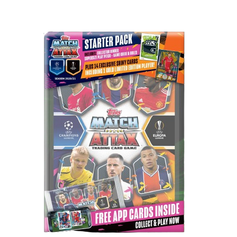 Topps Match Attax UEFA CL&EL 2020/21 Starter Pack Topps Match Attax UEFA CL&EL 2020/21 Starter Pack