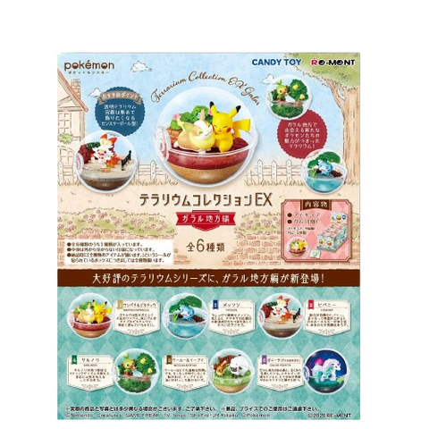 Re-Ment Pokemon Terrarium Collection Ex Gala (Set of 6) Re-Ment Pokemon Terrarium Collection Ex Gala (Set of 6)