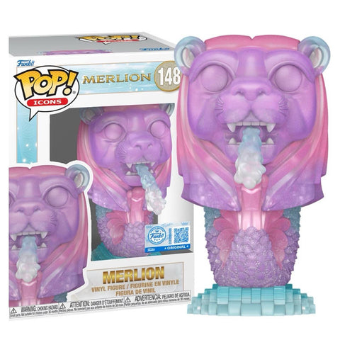 Funko POP! (148) Merlion Singapore 60th Birthday Glitter Funko POP! (148) Merlion Singapore 60th Birthday Glitter