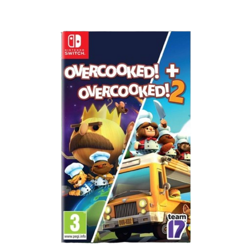 Nintendo Switch Overcooked! + Overcooked! 2 Bundle (EU) Nintendo Switch Overcooked! + Overcooked! 2 Bundle (EU)