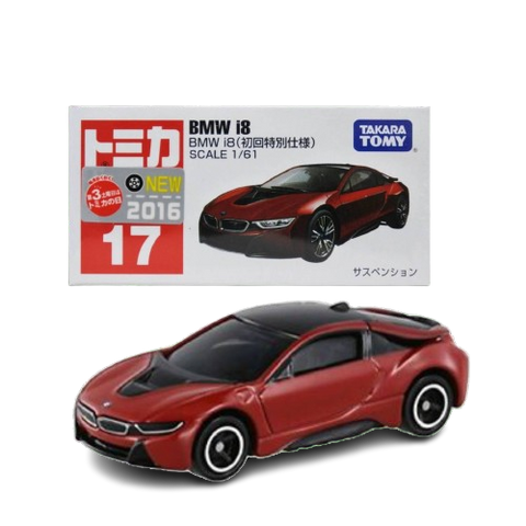 Takara Tomy BMW i8 Red (17) Takara Tomy BMW i8 Red (17)