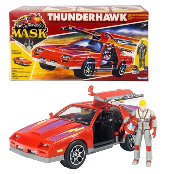 Jouet Vintage MASK – Véhicule Thunderhawk & Matt Trakker – Kenner 1985