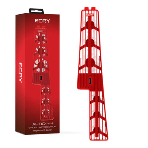 Scry Artic Playstation 5 Cooler - Spider Red Scry Artic Playstation 5 Cooler - Spider Red