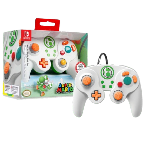 Nintendo Switch PDP Wired Fight Pad Pro - Yoshi Nintendo Switch PDP Wired Fight Pad Pro - Yoshi