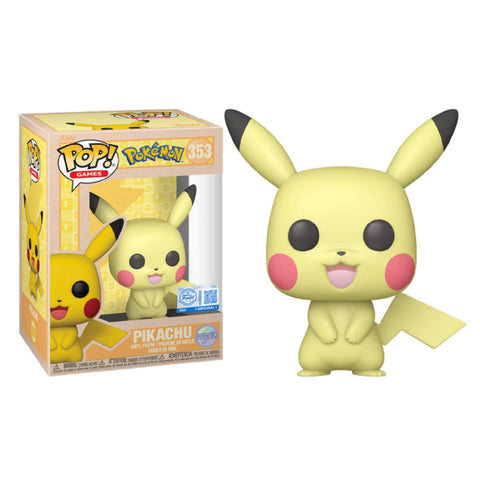 Funko POP! (353) Pokemon Pikachu Soft Color Special Funko POP! (353) Pokemon Pikachu Soft Color Special