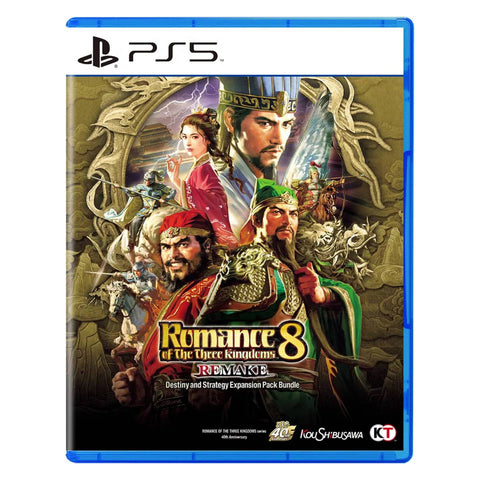 PS5 Romance of the Three Kingdoms 8 Remake Expansion (Asia) English PS5 Romance of the Three Kingdoms 8 Remake Expansion (Asia) English