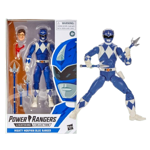 Power Rangers Lightning E5906AS04 6" Blue Ranger Power Rangers Lightning E5906AS04 6" Blue Ranger