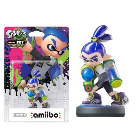 Amiibo Splatoon Boy (Blue) Amiibo Splatoon Boy (Blue)