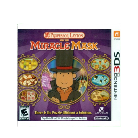 3DS Professor Layton and the Miracle Mask