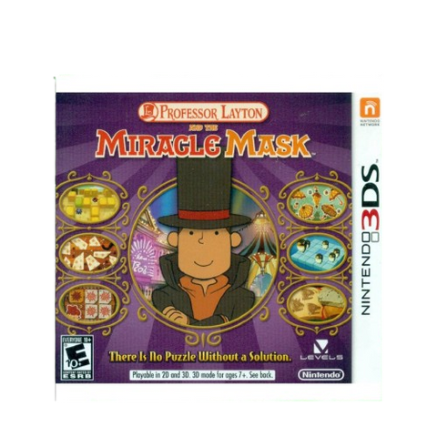 3DS Professor Layton and the Miracle Mask 3DS Professor Layton and the Miracle Mask