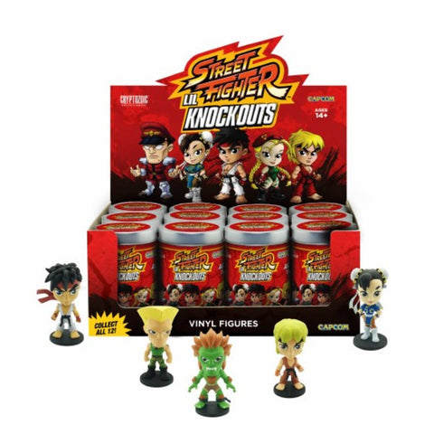 Street Fighter Lil Knockouts Mini-Figure blind bag Street Fighter Lil Knockouts Mini-Figure blind bag