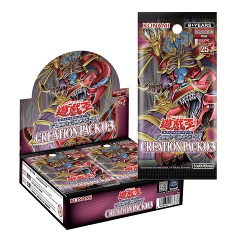 Yu Gi Oh Creation Pack 03 Booster (ENG) Yu Gi Oh Creation Pack 03 Booster (ENG)