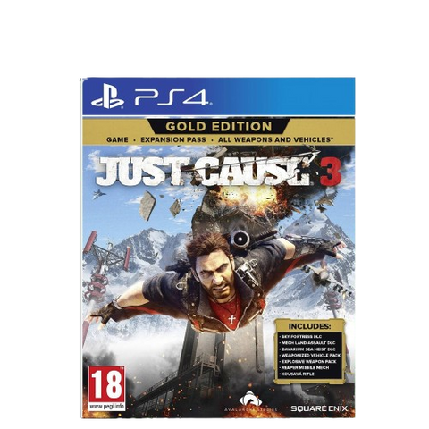 PS4 Just Cause 3 Gold Edition (R2) PS4 Just Cause 3 Gold Edition (R2)