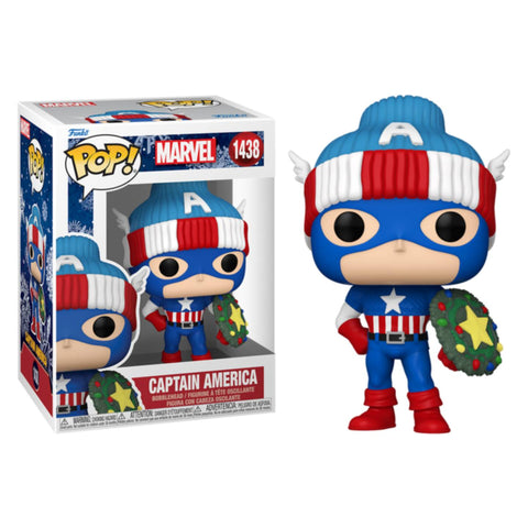 Funko POP! (1438) Marvel Holiday Captain America Funko POP! (1438) Marvel Holiday Captain America