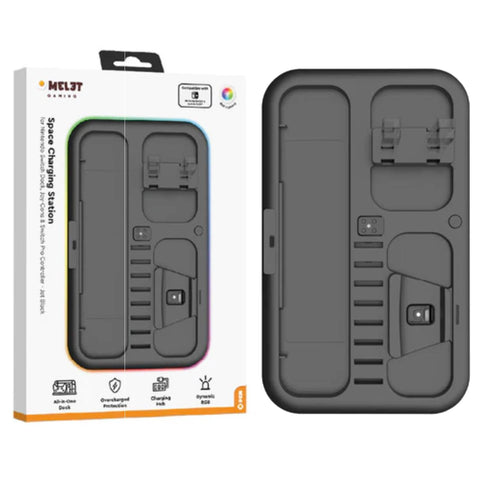 Omelet Gaming Space Charging Station - Jet Black Omelet Gaming Space Charging Station - Jet Black