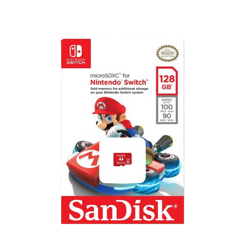 Nintendo Switch SanDisk 128GB MicroSDXC (mario kart) Nintendo Switch SanDisk 128GB MicroSDXC (mario kart)