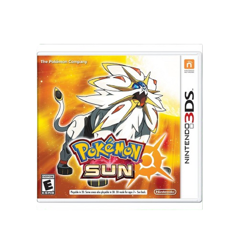 3DS Pokemon Sun (English) 3DS Pokemon Sun (English)