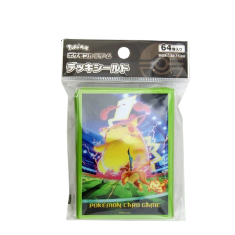 Pokemon Card Game Gigantamax Pikachu Sleeves Pokemon Card Game Gigantamax Pikachu Sleeves