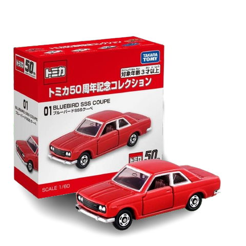 TT Tomica 50th Anniversary Bluebird SSS 01 TT Tomica 50th Anniversary Bluebird SSS 01