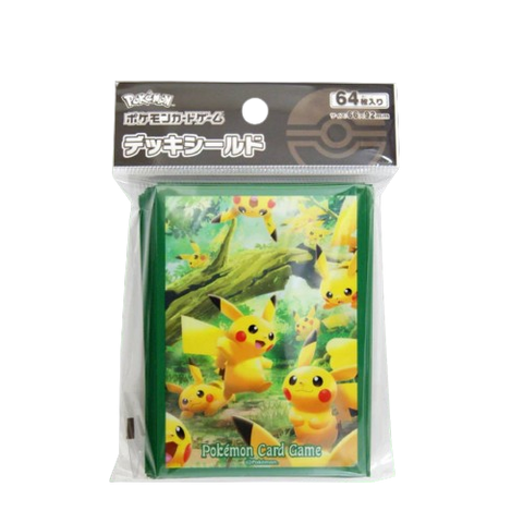 Pokemon Card Game Pikachu Forest Sleeves Pokemon Card Game Pikachu Forest Sleeves