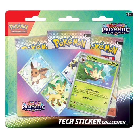 Pokemon SV8.5 Tech Sticker Collection - Leafeon Pokemon SV8.5 Tech Sticker Collection - Leafeon