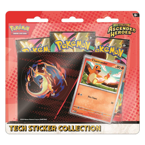 Pokemon Ascended Heroes Tech Sticker Collection – Charmander Pokemon Ascended Heroes Tech Sticker Collection – Charmander