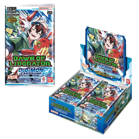 Digimon Card Game EX-11 Dawn of Liberator Booster (ENG) Digimon Card Game EX-11 Dawn of Liberator Booster (ENG)