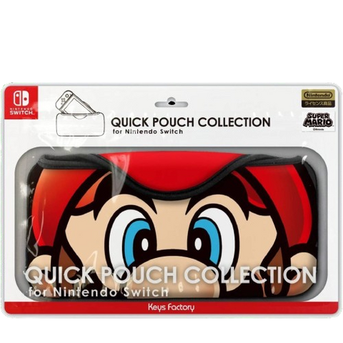 Nintendo Switch Key Factory Soft Quick Pouch - Mario Nintendo Switch Key Factory Soft Quick Pouch - Mario