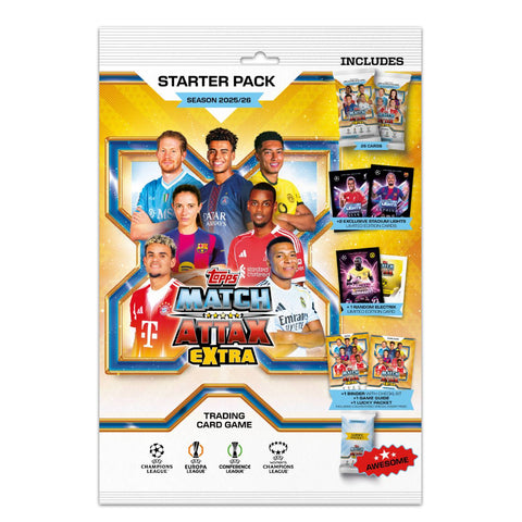 Topps Match Attax UCLMA Extra 2025/26 Starter Pack Topps Match Attax UCLMA Extra 2025/26 Starter Pack