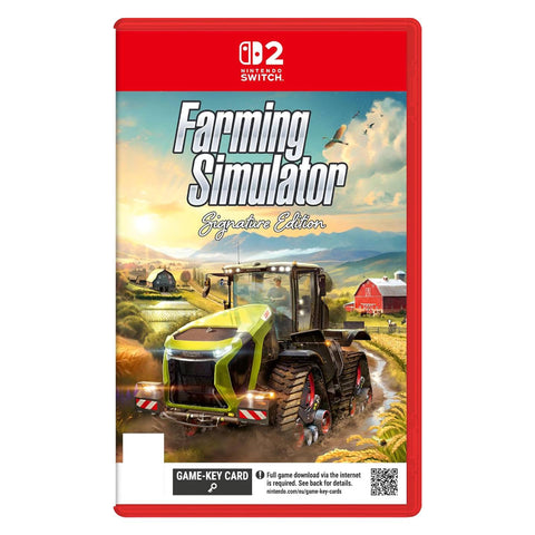 Nintendo Switch 2 Farming Simulator: Signature Edition (Asia) Game Key-card Nintendo Switch 2 Farming Simulator: Signature Edition (Asia) Game Key-card